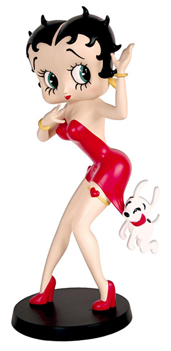 Betty Boop Being Chased